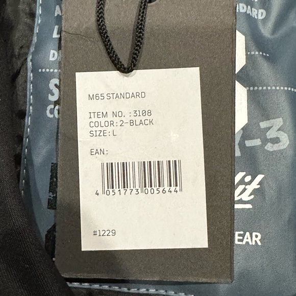 Brandit M-65 Standard Tactical Military Winter Parka Men’s Size L Black Hooded - Picture 5 of 13